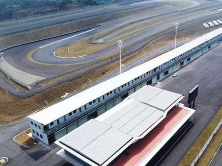 向赛车谷迈进,株洲国际赛车场内场P房落成,全面开放入驻!